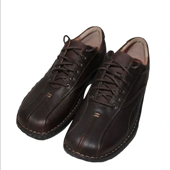 Clarks | Shoes | New Clarks Nebulae Brown Oily Leather Shoes  display picture 1